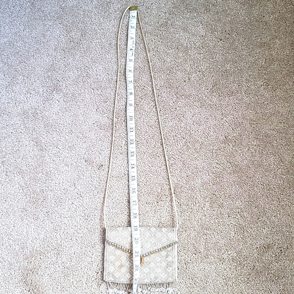 Antique Beaded Diamond Patterned Evening Bag - Picture 10 of 13